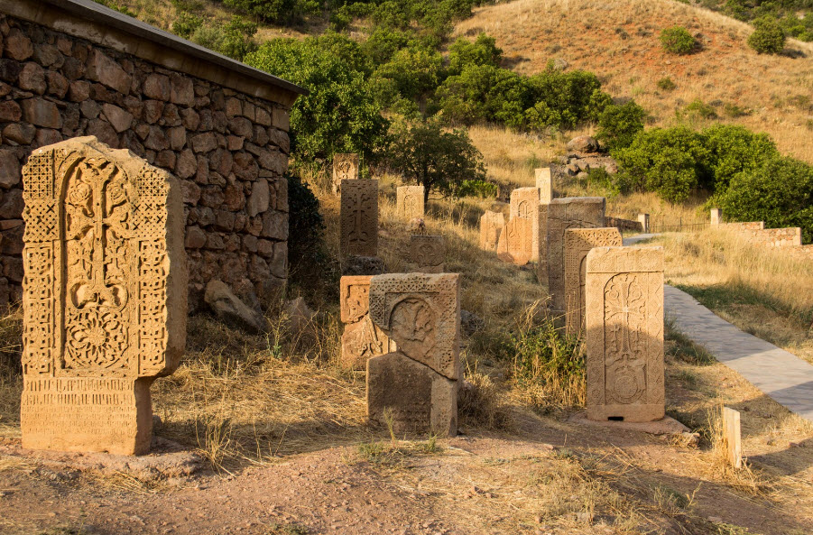 Armenian Cemetary in Old Jugha, Azerbaijan, Azerbaijan